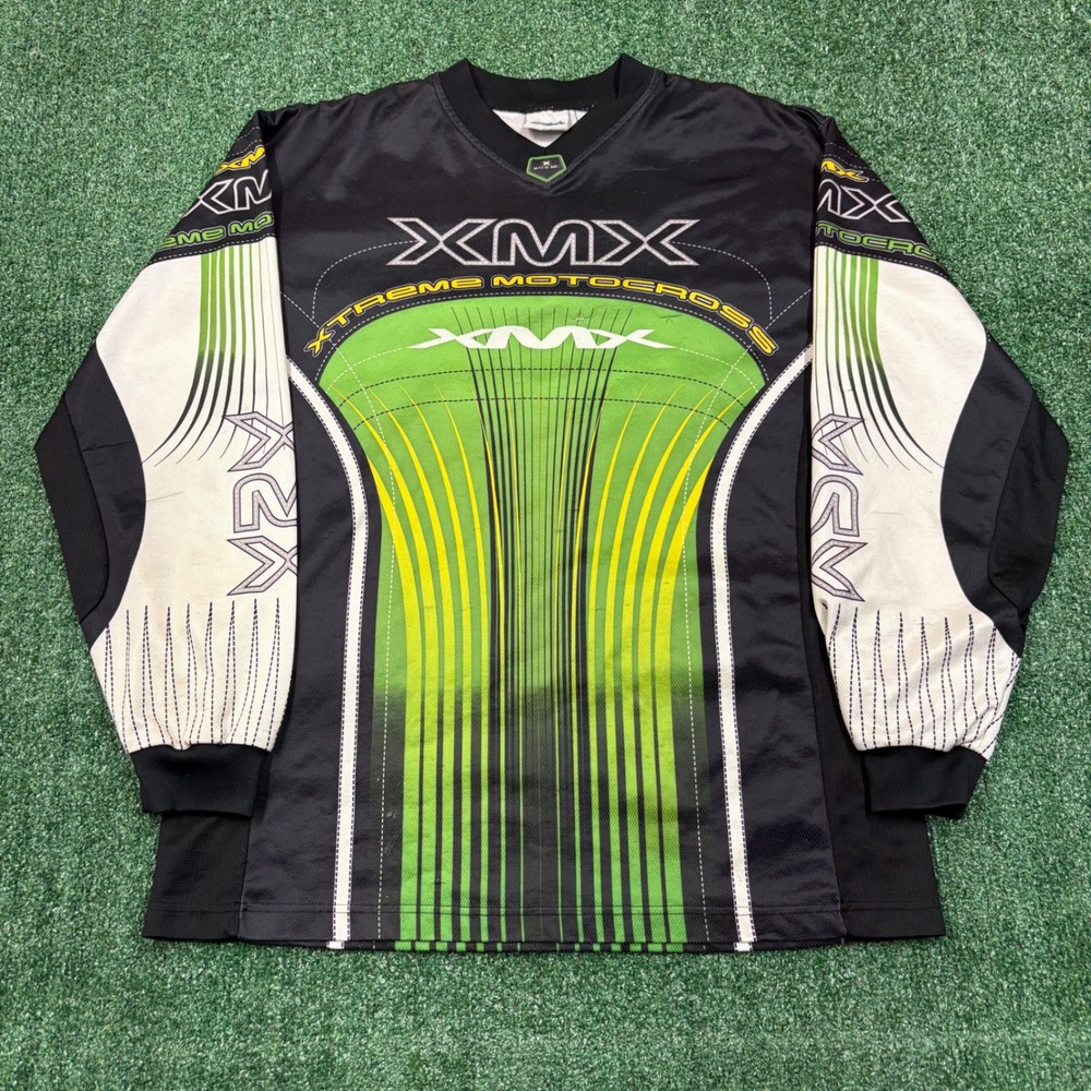 Y2K 2000's Athletic Works XMX Motocross Jersey T-shirt